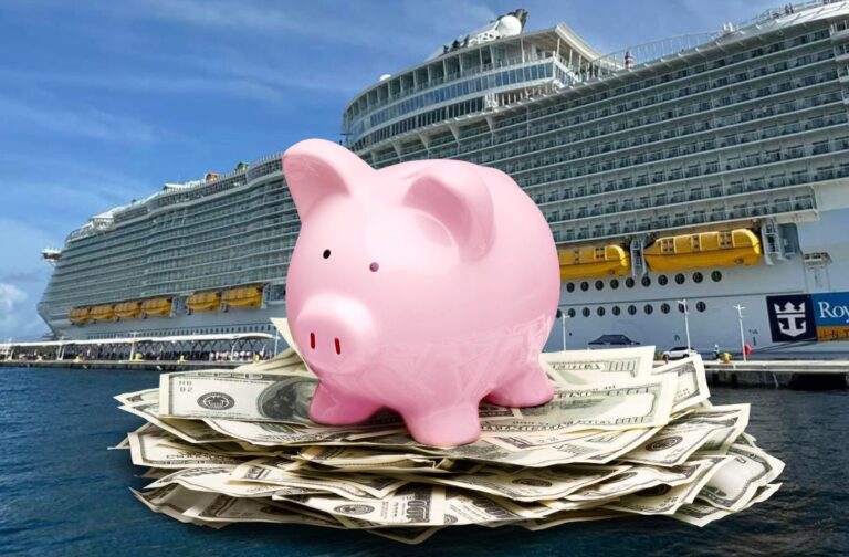 cruise ship piggy bank